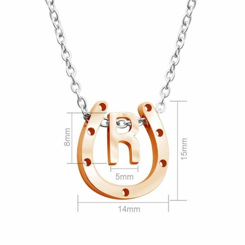 dimensions collier fer a cheval personnalise